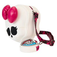 LOUNGEFLY Mattel Monster High Skullette Figural Crossbody With Coin Bag