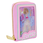 LOUNGEFLY Barbie Doll Box Triple Lenticular Zip Around Wallet