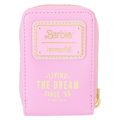 LOUNGEFLY Barbie Doll Box Triple Lenticular Zip Around Wallet