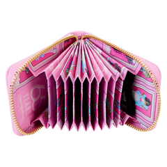 LOUNGEFLY Barbie Doll Box Triple Lenticular Zip Around Wallet