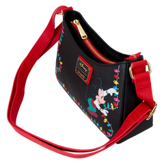LOUNGEFLY Mickey & Friends Christmas Light Decorations Light Up Crossbody Bag