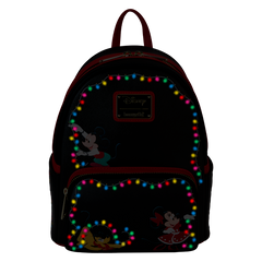 Loungefly Disney Mickey's Light Up Decorations Mini Backpack