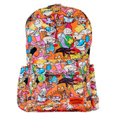 LOUNGEFLY Nickelodeon Retro Nylon Backpack