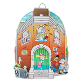 LOUNGEFLY Nickelodeon Hey Arnold House Mini Backpack