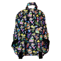 LOUNGEFLY Nickelodeon Retro Aop Full Size Nylon Backpack