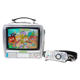 LOUNGEFLY Nickelodeon Retro TV Triple Lenticular Crossbody Bag