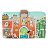 LOUNGEFLY Nickelodeon Hey Arnold Zip Around Wallet