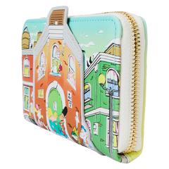 LOUNGEFLY Nickelodeon Hey Arnold Zip Around Wallet