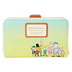 LOUNGEFLY Nickelodeon Hey Arnold Zip Around Wallet