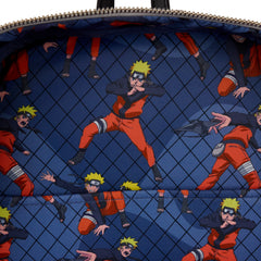 LOUNGEFLY Naruto Cosplay Outfit Full-Size Backpack