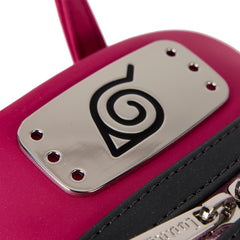 LOUNGEFLY Naruto Sakura Cosplay Outfit Mini Backpack