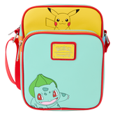 LOUNGEFLY Pokémon Color Block Starters Crossbody Bag