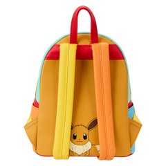 LOUNGEFLY Pokémon Color Block Starters Mini Backpack