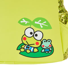 LOUNGEFLY Sanrio Sequin Keroppi Mini Backpack