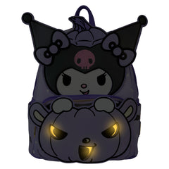 LOUNGEFLY Sanrio Kuromi Pumpkin Mini Backpack