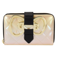 LOUNGEFLY Sanrio Hello Kitty 50th Anniversary Gold Zip Around Wallet