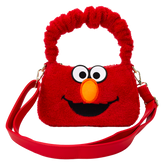 LOUNGEFLY Sesame Street Elmo Plush Cosplay Crossbody Bag
