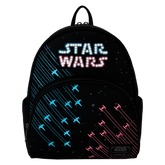 LOUNGEFLY Star Wars Rebels vs Empire Galactic Light Up Glow Mini Backpack