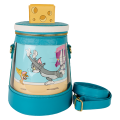 LOUNGEFLY Warner Bros Tom and Jerry Spinning Crossbody Bag