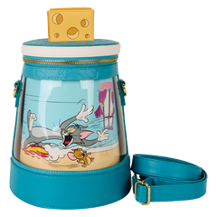 LOUNGEFLY Warner Bros Tom and Jerry Spinning Crossbody Bag