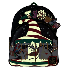 Loungefly Disney NBC Journey To Christmas Town Mini Backpack