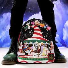 Loungefly Disney NBC Journey To Christmas Town Mini Backpack