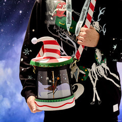 Loungefly The Nightmare Before Christmas Candy Cane Crossbody Bag