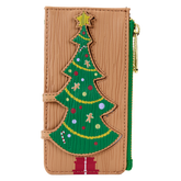 LOUNGEFLY The Nightmare Before Christmas Christmas Town Tree Large Card Holder