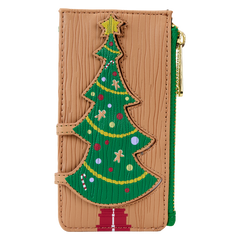 LOUNGEFLY The Nightmare Before Christmas Christmas Town Tree Large Card Holder