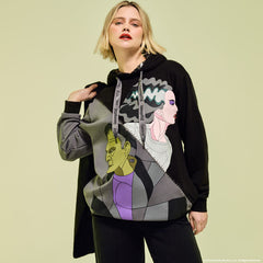LOUNGEFLY Universal Bride of Frankenstein Unisex Hoodie 2X