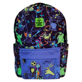 LOUNGEFLY Disney Nbc Neon Glow-in-dark Full-size Nylon Backpack