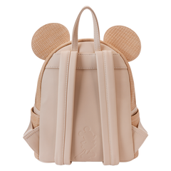 LOUNGEFLY Disney Mickey Straw Cosplay Mini Backpack