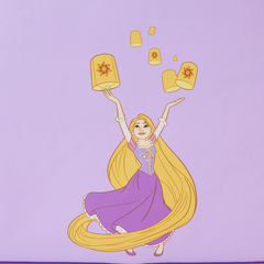 LOUNGEFLY Disney Princess Rapunzel Lenticular Mini Backpack