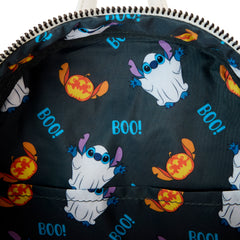 LOUNGEFLY Disney Stitch Ghost Cosplay Mini Backpack