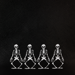 LOUNGEFLY Disney Skeleton Dance Mini Backpack