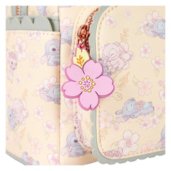 LOUNGEFLY Disney Cute Stitch Cherry Blossom Mini Backpack