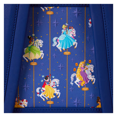 LOUNGEFLY Disney Princess Carousel Mini Backpack