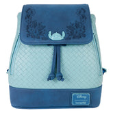 LOUNGEFLY Disney Stitch Embroidered Mini Backpack