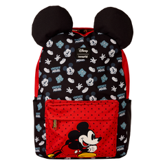 LOUNGEFLY Disney Mickey Mouse Nylon Full-Size Backpack