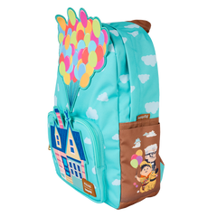 LOUNGEFLY Pixar Up All-Over Print Nylon Full-Size Backpack