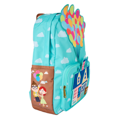 LOUNGEFLY Pixar Up All-Over Print Nylon Full-Size Backpack