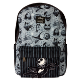 LOUNGEFLY Disney The Nightmare Before Christmas Nylon Full-Size Backpack