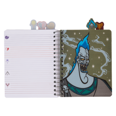 Loungefly Disney Villains Iridescent All-Over Print Stationery Journal