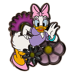 LOUNGEFLY Disney Daisy 85th Anniversary Mystery Pins