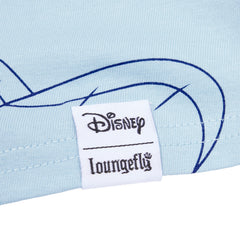 LOUNGEFLY Disney Winnie the Pooh Eeyore Shirred Raglan Tee Medium