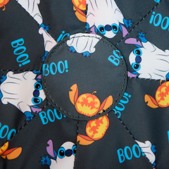 LOUNGEFLY Disney Stitch Figural Pumpkin Crossbody Bag