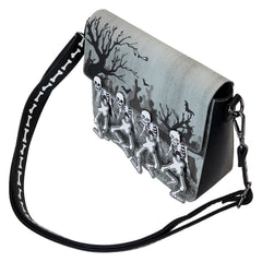 LOUNGEFLY Disney Skeleton Dance Crossbody Bag