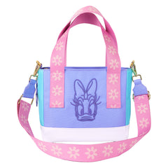 LOUNGEFLY Disney Daisy Duck Nylon Mini Tote Bag