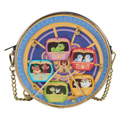 LOUNGEFLY Disney Princess Carousel Crossbody Bag