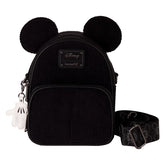 LOUNGEFLY Mickey Mouse Classic Corduroy Convertible Mini Backpack & Crossbody Bag